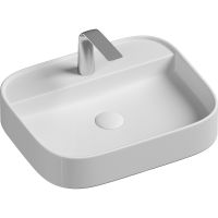 Раковина Ceramicanova Element 55 Белая арт-CN6034 — фото 2, Раковины накладные