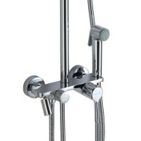 Товар: Душевая система Haiba Хром арт-HB24814 - фото 5 Душевая система Haiba Хром арт-HB24814 — фото 5, Душевые стойки