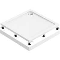 Акриловый поддон для душа Bas Форум 100х100 Белый арт-ПН00051 — фото 1, Акриловые душевые поддоны