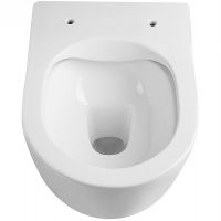 Унитаз Bond Oval подвесной Белый с сиденьем Микролифт арт-F10-10 — фото 2, Подвесные унитазы