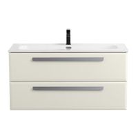 База под раковину подвесная CEZARES арт-ECO-CER-N-1000-2C-SO-AS-P — фото 1, Тумбы под раковину