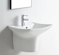 Товар: Раковина CeramaLux 60 Белая арт-G-822 - фото 2 Раковина CeramaLux 60 Белая арт-G-822 — фото 2, Раковины подвесные