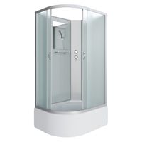 Душевая кабина Niagara Classic NG-2310-14RBK (120х80х200) высокий поддон(40см),стекло матовое,4 мест арт-23101424RBK — фото 2, Душевые кабины