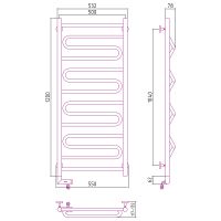 Товар: Электрический полотенцесушитель Сунержа Элегия 2.0 1200x500 L Хром арт-00-5218-1250 - фото 7 Электрический полотенцесушитель Сунержа Элегия 2.0 1200x500 L Хром арт-00-5218-1250 — фото 7, Электрические полотенцесушители