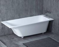 Ванна из искусственного камня Salini Orlanda Kit 180х80 Белая матовая арт-102122M — фото 11, Ванны из искусственного камня