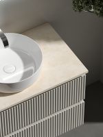 Столешница для ванной комнаты SANCOS 800х460 , арт. арт-TT80A2 — фото 4, Столешницы под раковину