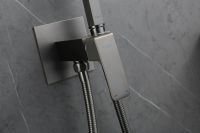 Гигиенический душ со смесителем Raglo Графит матовый арт-R01.52.09 — фото 6, Гигиенические души