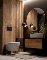 Унитаз AQUAme подвесной Белый глянец с сиденьем Микролифт арт-AQM2011 — фото 7, Подвесные унитазы