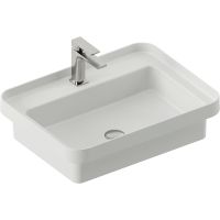 Раковина Artceram Fuori 60 Белая арт-TFL034 01 00 — фото 1, Раковины встраиваемые сверху