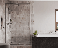 Main Душевой уголок арт-41S34 — фото 4, Квадратные душевые уголки