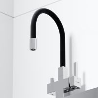 Смеситель для кухни Sancos Arno Хром Черный арт-SC4005CH — фото 7, Смесители для кухни