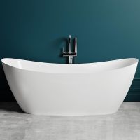 Ванна из искусственного камня Salini Noemi 170х75 Белая матовая арт-101722M — фото 8, Ванны из искусственного камня