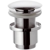 Донный клапан Remer click-clack Хром арт-904CC2114 — фото 1, Донные клапаны