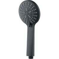 Ручной душ Melodia della vita Standard Черный арт-MKP26500_bk — фото 1, Лейки для душа