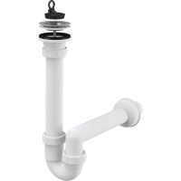 Сифон для кухонной мойки Alcaplast Белый арт-A800-DN40 — фото 1, Сифоны для кухонной мойки