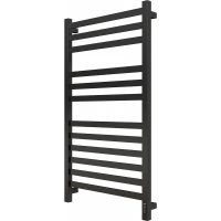 Электрический полотенцесушитель Grois Bruno Черный матовый арт-GR-123 50/100 П12 9005 U — фото 1, Электрические полотенцесушители
