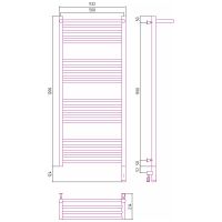 Товар: Электрический полотенцесушитель Сунержа Богема 3.0 1200x500 R с полкой Хром арт-00-5807-1250 - фото 2 Электрический полотенцесушитель Сунержа Богема 3.0 1200x500 R с полкой Хром арт-00-5807-1250 — фото 2, Электрические полотенцесушители
