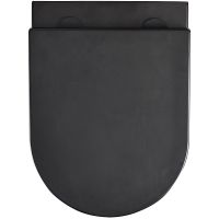 Унитаз Lemark Glazer подвесной Черный матовый с сиденьем Микролифт арт-9612004 — фото 10, Подвесные унитазы