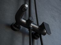 Товар: Душевая система Laguraty Черная арт-7000 - фото 5 Душевая система Laguraty Черная арт-7000 — фото 5, Душевые стойки