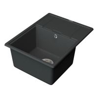 Товар: Мойка кухонная Point Стил 65 , графит арт-PN3009GR - фото 3 Мойка кухонная Point Стил 65 , графит арт-PN3009GR — фото 3, Кухонные мойки