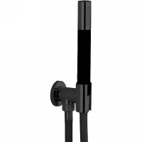 Душевой гарнитур Cisal Shower Черный матовый арт-DS01881340 — фото 1, Душевые гарнитуры на держателе