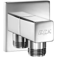 Шланговое подключение E.C.A. Elea Хром арт-102126388EX — фото 1, Шланговые подключения