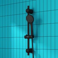 Товар: Душевой гарнитур Dorff Comfort Черный арт-D0108000BL - фото 6 Душевой гарнитур Dorff Comfort Черный арт-D0108000BL — фото 6, Душевые гарнитуры на штанге