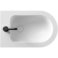 Биде Alice Unica подвесное Белое глянцевое арт-32250101 — фото 3, Биде подвесные