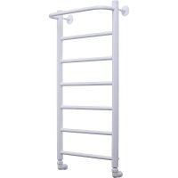 Водяной полотенцесушитель Comfysan Capri W-7 80x40 с полкой Белый матовый арт-012779 — фото 1, Водяные полотенцесушители