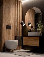 Унитаз AQUAme подвесной Белый глянец с сиденьем Микролифт арт-AQM2013PRO — фото 4, Подвесные унитазы