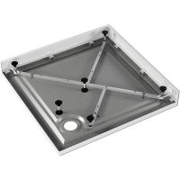 Акриловый поддон для душа Melodia della vita Eletto 80x80 Белый арт-MTYET8080 — фото 4, Акриловые душевые поддоны