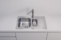 Мойка для кухни LINE MAXIM 70 SAT-90 795X505 в компл. с сифоном 1130555, арт-1089614.0 — фото 1, Кухонные мойки