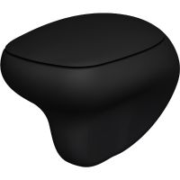 Унитаз Ambassador Diamond подвесной Черный матовый без сиденья арт-123T20201R — фото 6, Подвесные унитазы