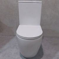 Унитаз компакт CeramaLux с бачком и сиденьем Микролифт арт-K2176-1 — фото 1, Напольные унитазы