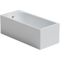 Акриловая ванна Corpa Nera Francesca 170x75 без гидромассажа арт-CN05017WH — фото 6, Акриловые ванны