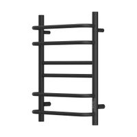 Полотенцесушитель электрический Point Сатурн П6 400x600 диммер справа, черный арт-PN90846B — фото 3, Электрические полотенцесушители