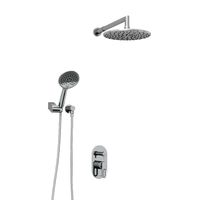 Товар: Встраиваемый комплект для душа с верхней душевой насадкой и лейкой арт-A16830 - фото 2 Встраиваемый комплект для душа с верхней душевой насадкой и лейкой арт-A16830 — фото 2, Встраиваемые душевые комплекты