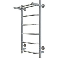 Электрический полотенцесушитель Aringa Киото 80x40 с полкой Хром арт-AR03004CH — фото 1, Электрические полотенцесушители