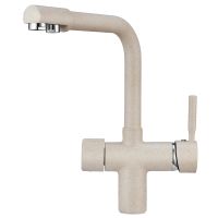 Смеситель для кухни Point светло-бежевый арт-PN3104BG — фото 1, Смесители для кухни