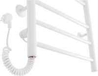 Товар: Электрический полотенцесушитель Domoterm Аврора DMT 109-6 40x60 EK L Белый матовый арт-DMT109-640x60БЕЛEKL - фото 2 Электрический полотенцесушитель Domoterm Аврора DMT 109-6 40x60 EK L Белый матовый арт-DMT109-640x60БЕЛEKL — фото 2, Электрические полотенцесушители