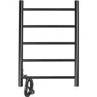 Электрический полотенцесушитель Domoterm Классик DMT 109-5 40x60 EKL Черный матовый арт-DMT109-540x60ЧРНEKL — фото 1, Электрические полотенцесушители