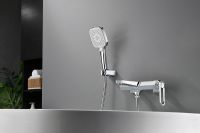 Смеситель для ванны Lemark Prizma Хром арт-LM3914C — фото 4, Смеситель для ванны