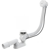 Слив-перелив Alcaplast полуавтомат Белый арт-A51BM-100 — фото 1, Сливы-переливы