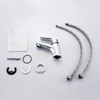 Товар: Смеситель для раковины Milardo Nelson хром арт-NELSB00M01 - фото 2 Смеситель для раковины Milardo Nelson хром арт-NELSB00M01 — фото 2, Смесители для раковины