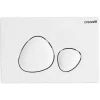 Клавиша смыва Creavit Spa Белая арт-GP7001.00 — фото 1, Кнопки смыва