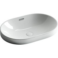 Раковина Ceramicanova Element 60 Белая арт-CN5020 — фото 1, Раковины встраиваемые сверху