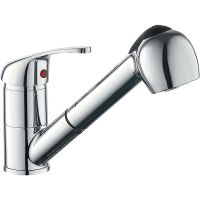 Смеситель для кухни Melodia della vita Metallica Хром арт-MDV35516 — фото 1, Смесители для кухни