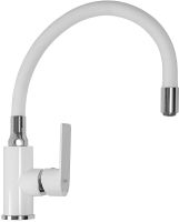 Смеситель для кухни Haiba Белый Хром арт-HB73505-8 — фото 3, Смесители для кухни