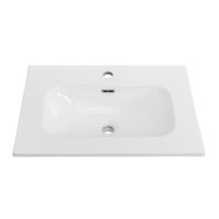 Керамическая раковина CEZARES арт-CZR-8073-60 — фото 2, Раковины встраиваемые сверху