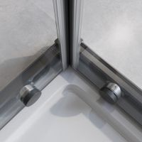 Душевой уголок CEZARES арт-RELAX-304-A-2-90-C-GM — фото 3, Квадратные душевые уголки